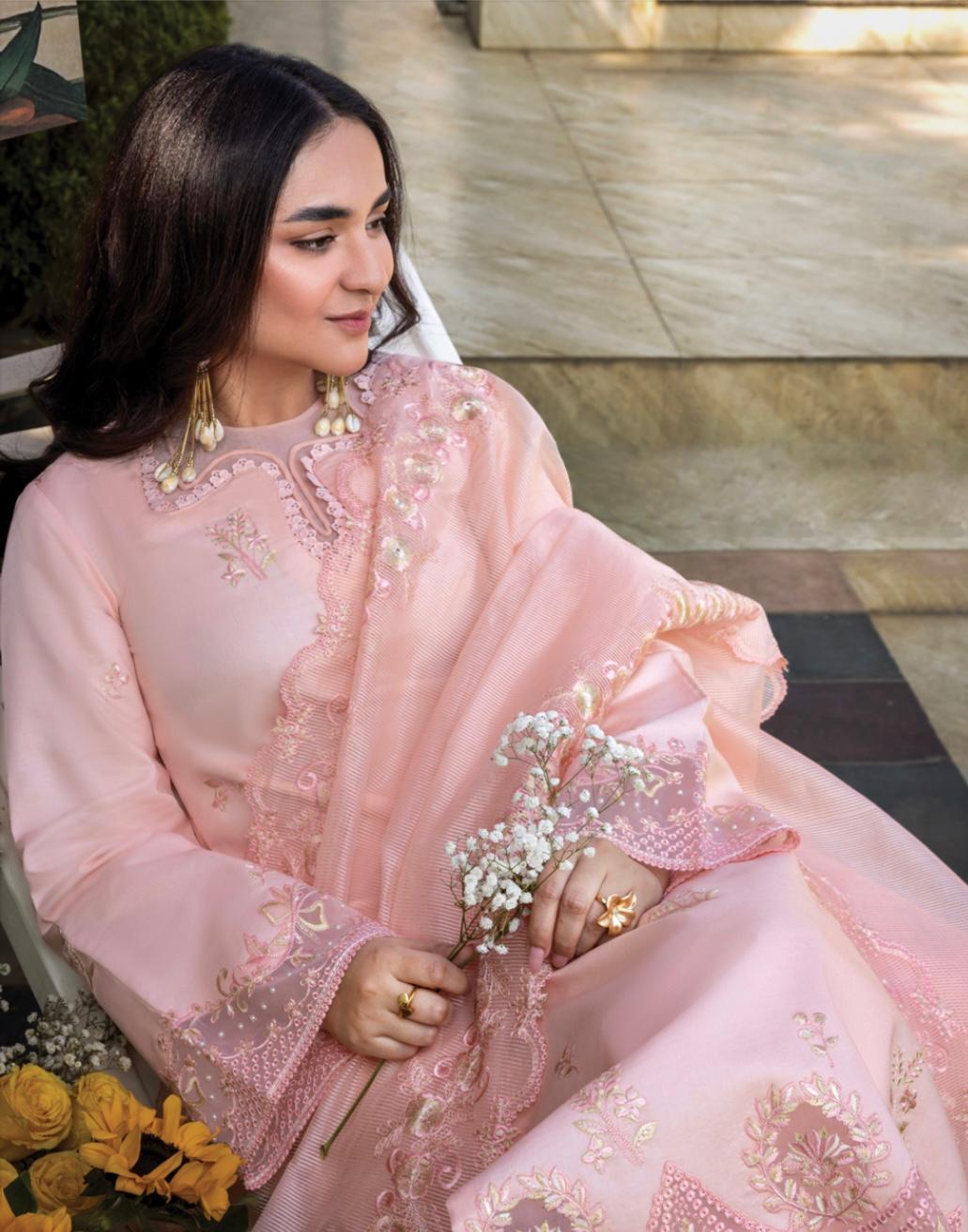 (133) Rang Rasiya Shireen Florence Summer Edit 2025 – Ready-to-Wear Lawn Suit with Printed Silk Dupatta