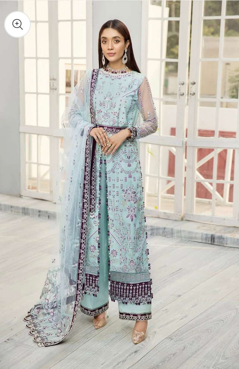 (185) Alizeh Abyaan unstitched luxury formal collection