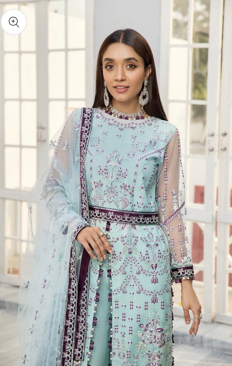 (185) Alizeh Abyaan unstitched luxury formal collection