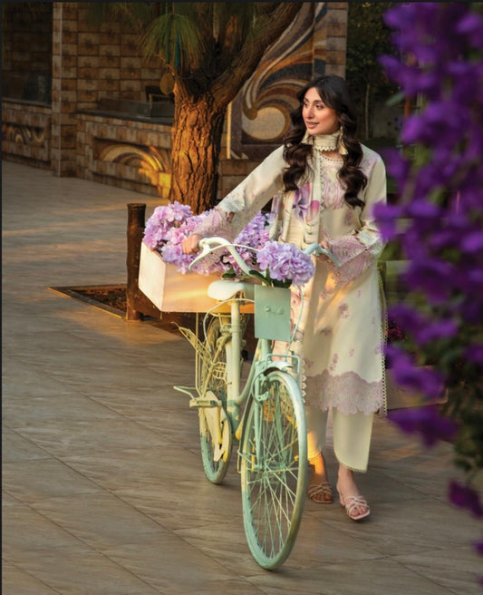 (112) Rang Rasiya Shireen Florence 2025 Lawn Suit with Silk Dupatta