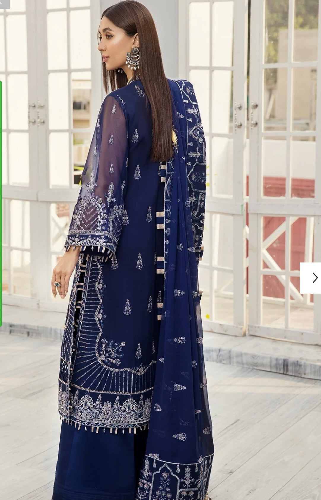 (174) Alizeh Miraal Collection Unstitched Luxury Formal Suit