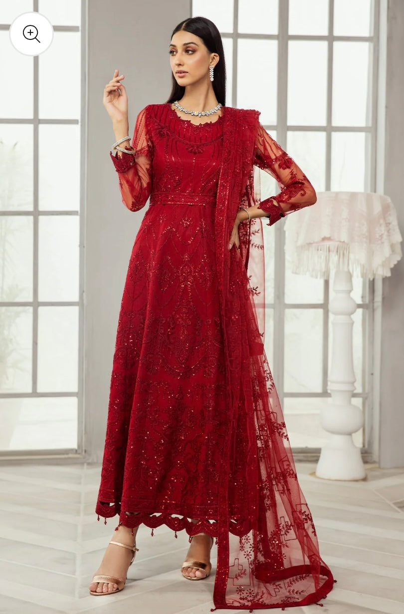 (180) Alizeh Rubi – Unstitched Luxury Formal Collection Suit