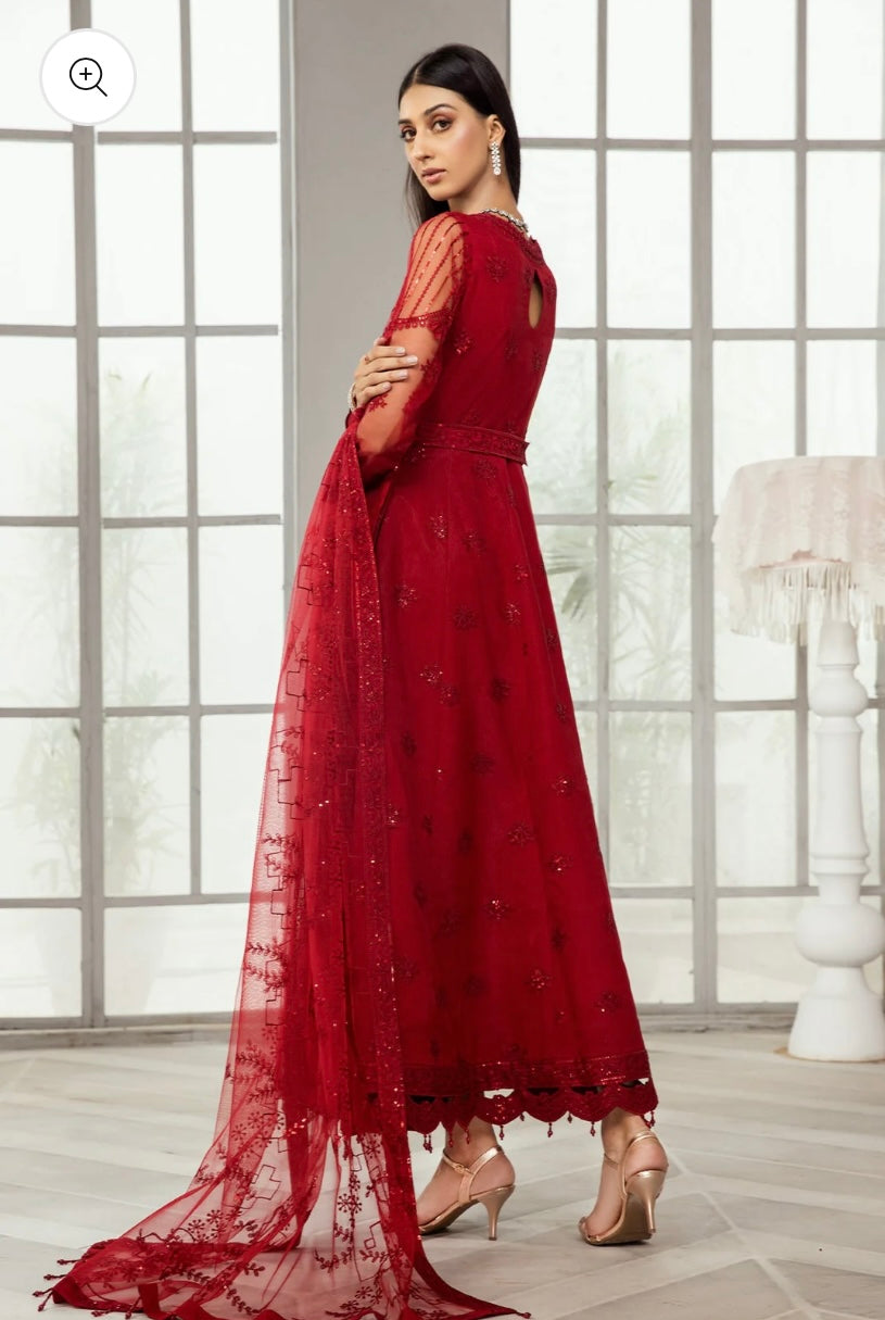 (180) Alizeh Rubi – Unstitched Luxury Formal Collection Suit