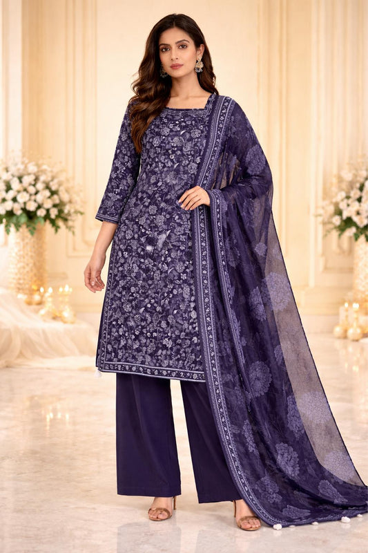 (128) Bin Saeed Ready-to-Wear floral Printed Lawn Suit with Printed Dupatta & Trousers
Elegant and comfortable ready-to-wear suit features a beautiful printed shirt, matching printed duppatta