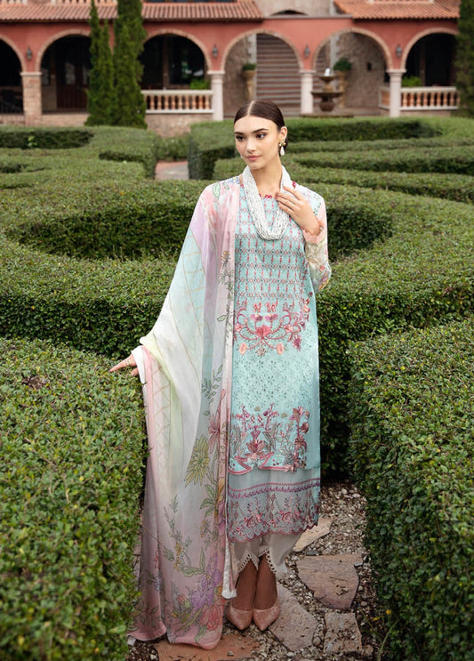 (179) Ramsha Riwayat Luxury Lawn 3-Piece Ready-Made Suit – Elegance Redefined