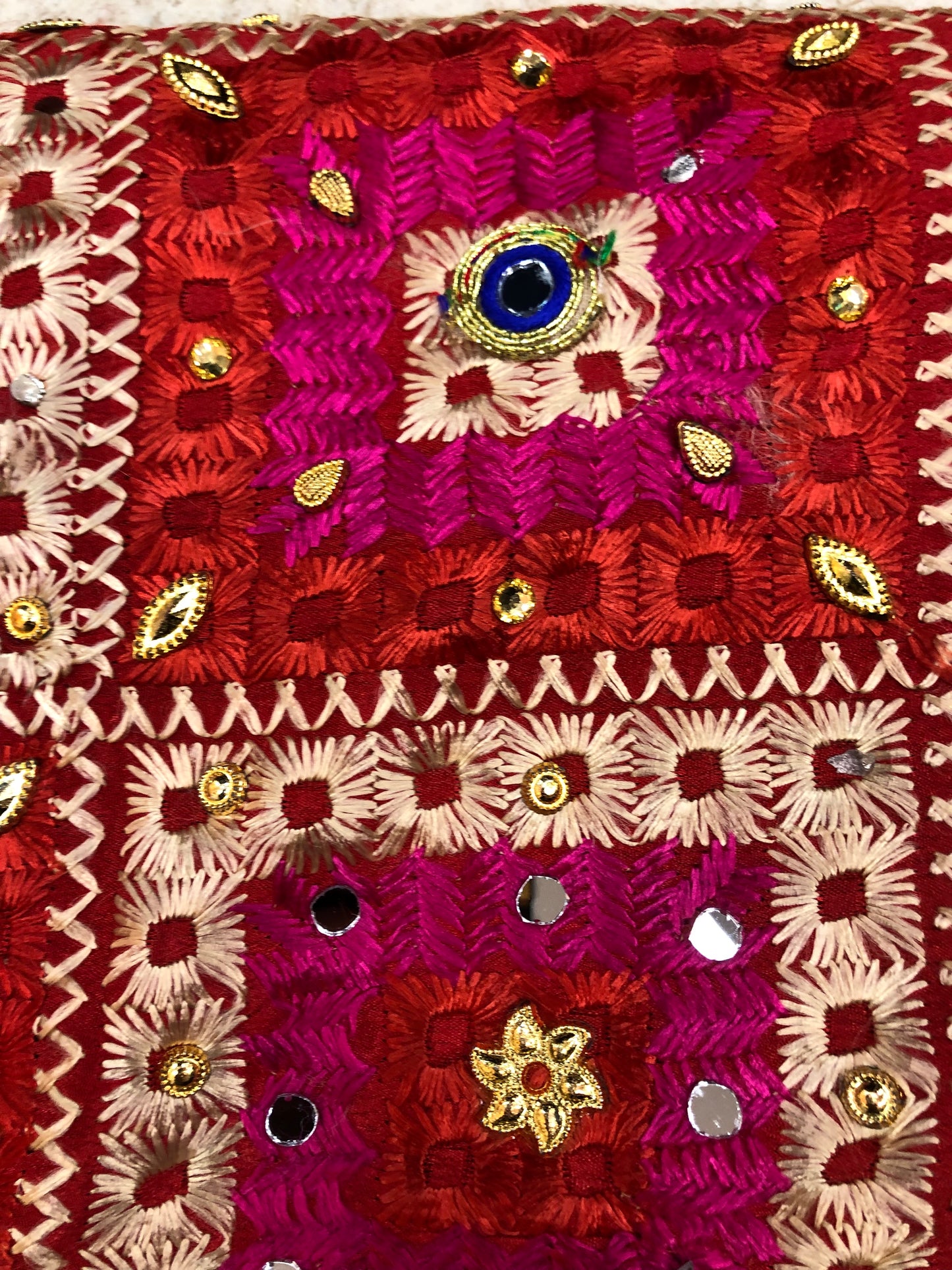(286) Indian ladies wedding ethnic large shawl