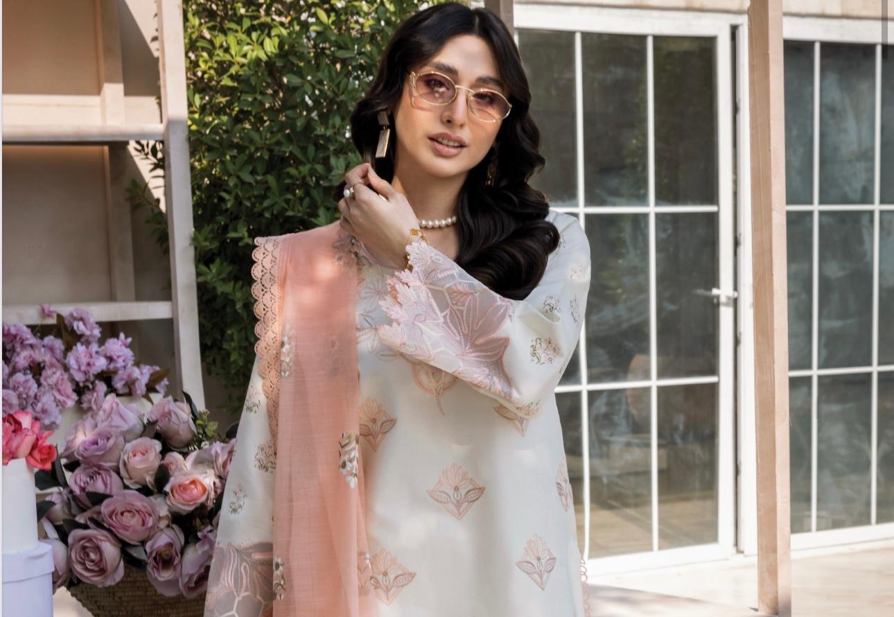 (125) Rang Rasiya Shireen Florence Summer Edit 2025 – Ready-to-Wear Lawn Suit with Printed Silk Dupatta